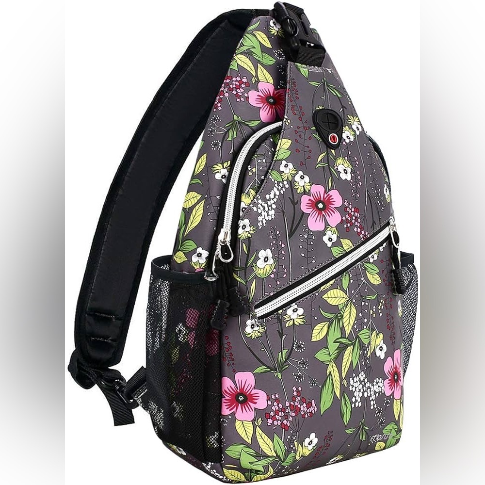 MOSISO Daypack Multipurpose Chest Bag Polyester Crossbody One Shoulder Bag